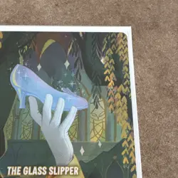 Disney Lorcana TCG Enchanted The Glass Slipper 208/204 NM Condition - Image 3
