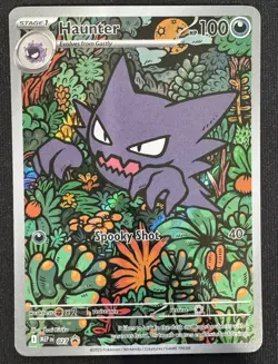 Haunter 027 Holo Illustration Rare ME: Mega Evolution Promo Pokemon English NM - Image 1
