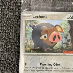 Lechonk 154/198 Pokemon Scarlet Violet Sealed Gamestop Promo Card - NM - Image 5