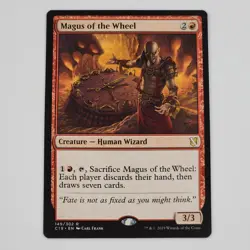 MTG Magus of the Wheel Commander 2019 NM Magic The Gathering Card Red Creature - Image 1