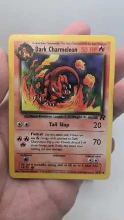 Vintage Pokemon TCG WOTC #32/82 Dark Charmeleon Team Rocket Uncommon Unlimited - Image 5