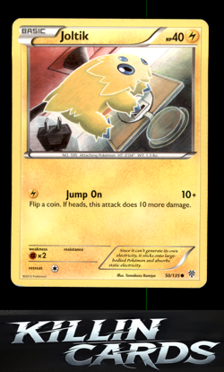 Joltik 50/135 Pokemon Common Plasma Storm Card LP - Image 1