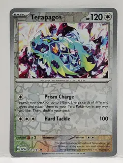 Terapagos #161/191 Surging Sparks 2024 Reverse Holo Pokemon TCG - Image 1