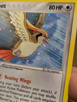 Pidgeot 2/17 Holo Rare Pop Series 2 Pokemon Card Very LP - Image 4