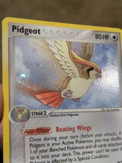 Pidgeot 2/17 Holo Rare Pop Series 2 Pokemon Card Very LP - Image 5