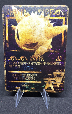 Fan Art Ancient Gengar Metal Card Non Holo - Image 1