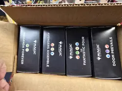 Magic MTG Marvel Super Heroes Commander Deck Case Set of 4 SEALED - Image 2
