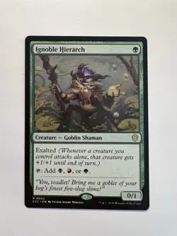Ignoble Hierarch - MTG Lorwyn Eclipsed: Commander - NM - Image 1