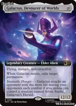 (Preorder) Galactus, Devourer of Worlds (Extended Art) EN [MSC - 291] - NM TC... - Image 1