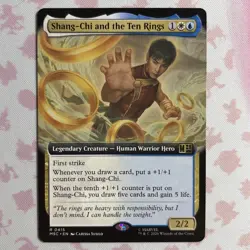 Shang-Chi and the Ten Rings (Extended Art) Commander: Marvel Super Heroes... - Image 1