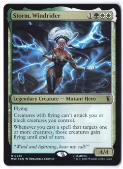 PRESALE Storm, Windrider MSH 230 Magic: The Gathering Foil R NM - Image 1