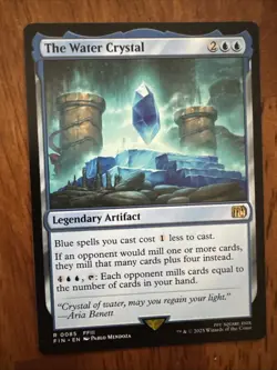 x1 The Water Crystal FIN Final Fantasy MTG 85 M/NM 1x - Image 1