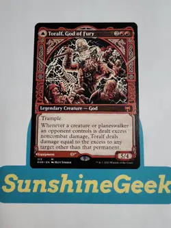 Toralf, God of Fury (Showcase) Kaldheim Regular - Image 1