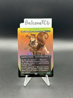 MTG The Unbeatable Squirrel Girl (Borderless) Marvel Super Heroes MSH Foil - Image 2