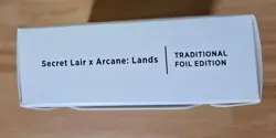 MTG Secret Lair x Arcane: Lands Traditional Foil Edition Magic the Gathering - Image 1