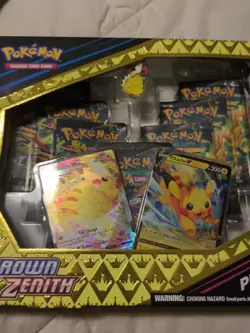 Pokemon Crown Zenith Pikachu VMAX Premium Collection Factory Sealed Pokemon - Image 3