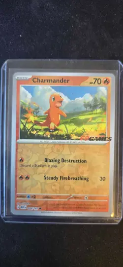 Pokemon Charmander 004/165 EB Games Exclusive - Image 1
