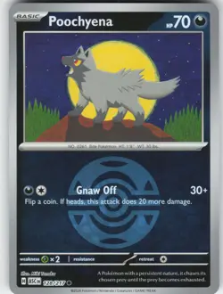 Poochyena (Dusk Ball) 128/217 Common ME: Ascended Heroes Pokemon Near Mint - Image 1