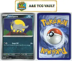 Poochyena 128/217 Common Ascended Heroes Pokemon Near Mint - Image 1