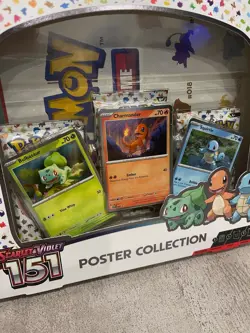 Pokemon TCG Scarlet & Violet 151 Poster Collection Box - NEW FACTORY SEALED MEW - Image 5