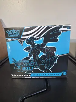 Pokemon TCG Scarlet & Violet Black Bolt Elite Trainer Box ETB New Sealed - Image 1