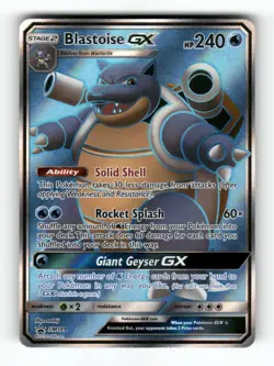 Blastoise GX - - SM189 - Sun & Moon Promo - Pokemon - Promo - Holo NM - Image 1