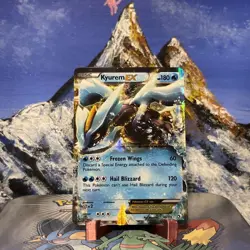 Kyurem EX - 44/113 Pokemon Legendary Treasures - Holo LP ❄ - Image 1
