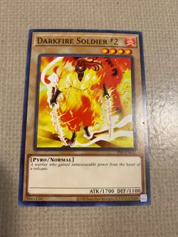 Yu-Gi-Oh! darkfire soldier #2 PSV-EN045 25th annivserary - Image 1