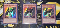 Blackwing - Sirocco The Dawn LC5D-EN112 1st Edition Ultra Rare Yugioh x3 Playset - Image 1