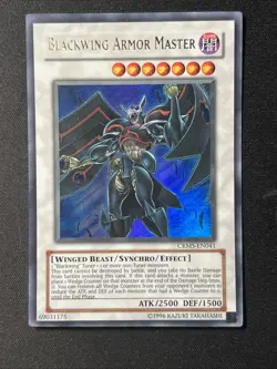 Blackwing Armor Master - CRMS-EN041 - Ultra Rare Unlimited NM Yugioh - Image 1