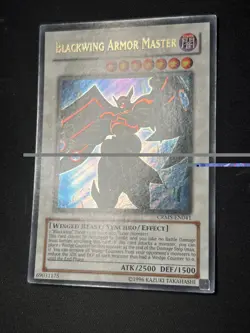 Blackwing Armor Master - CRMS-EN041 - Ultra Rare Unlimited NM Yugioh - Image 2
