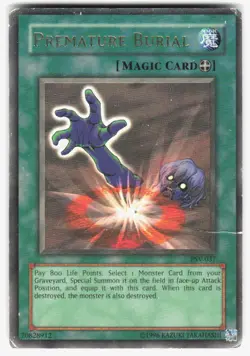 Premature Burial Ultra Rare Pharaoh's Servant PSV-037 HP-DMG - Image 1