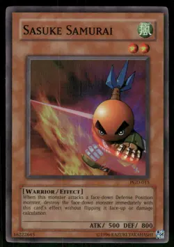 Sasuke Samurai PGD-015 Super Rare Pharaonic Guardian Yu-Gi-Oh Unlimited LP - Image 1