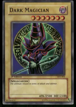 Dark Magician SYE-001 Starter Deck: Yugi Evolution Yu-Gi-Oh 1st Edition LP - Image 1