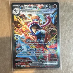 Greninja ex 214/167 SV06 Twilight Masquerade Full Art SIR Holo EN - Image 1