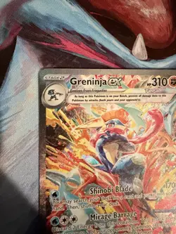 Greninja ex 214/167 Sv06 Twilight Masquerade SIR Full Art Holo English - Image 2