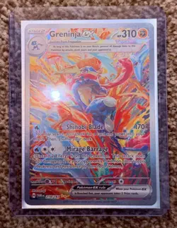 Greninja ex 214/167 Sv06 Twilight Masquerade SIR Full Art Holo - Image 1