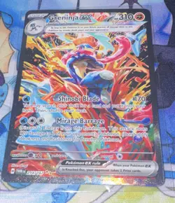 Greninja ex 214/167 Sv06 Twilight Masquerade SIR Full Art Holo English - Image 1