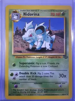 Nidorina 40/64 1999 Jungle - Pokemon Card - NM - Image 1