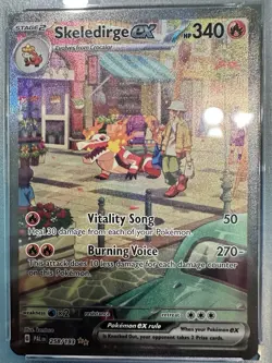 Pokemon Skeledirge EX TCG Holo Hyper Rare Card 272/193 Paldea Evolved PSA 10 - Image 2