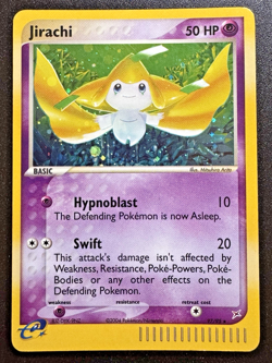 Jirachi 97/95 EX Team Magma vs. Team Aqua Pokemon Card Holo Foil Secret Rare MP - Image 1