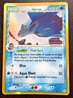 Latios 12/110 EX Holon Phantoms Pokemon Card Reverse Holo Foil Rare LP - Image 1