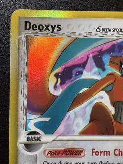 Deoxys 5/110 EX Holon Phantoms Pokemon Card Holo Foil Rare MP - Image 3