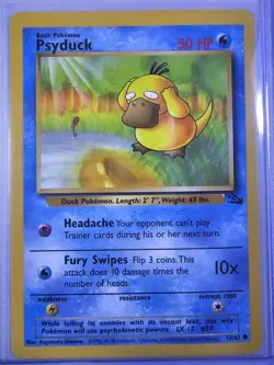 Psyduck 53/62 - Fossil - Common - NM - Pokemon Card - Image 1