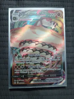 Sandaconda VMAX Pokemon Card Rare Holo GX Max Cyclone - Image 1