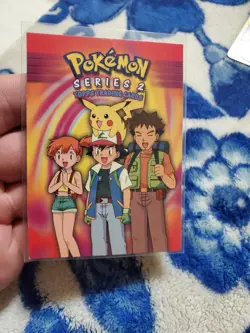 LP Pokemon Card - Checklist - Blue Logo - Topps Series 2 - Image 1