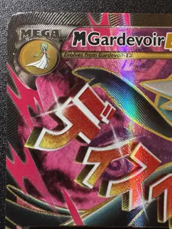 M Gardevoir EX 112/114 XY Steam Siege Pokemon Card Holo Foil Rare Full Art LP - Image 3
