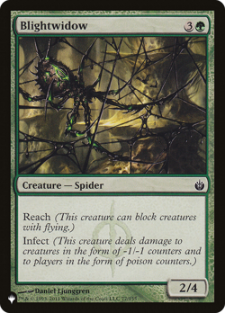 Blightwidow (REGULAR) x1 - MTG The List PLST #MBS-77 - Image 1