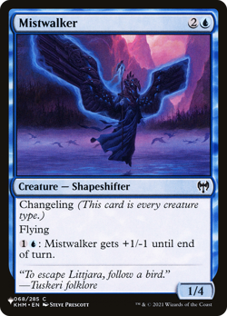 Mistwalker (REGULAR) x1 - MTG The List PLST #KHM-68 - Image 1