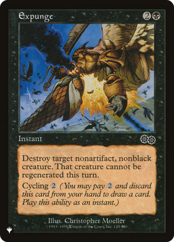 Expunge (REGULAR) x1 - MTG The List PLST #USG-135 - Image 1